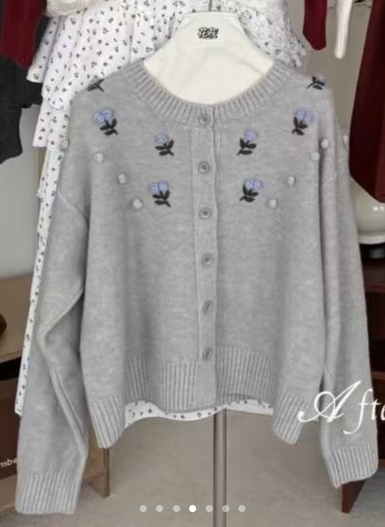 ANGE韓國直郵㊣女裝新品時尚休閑真品推薦職業熱賣人氣針織衫ANGE針織衫圖色4