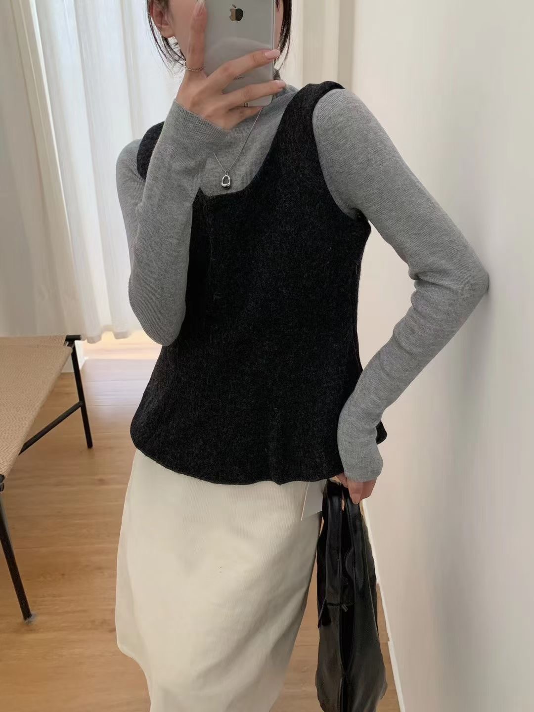 ANGE東大門㊣直郵女士新款推薦熱賣職業人氣吊帶背心不含內搭ANGE吊帶/背心圖色2