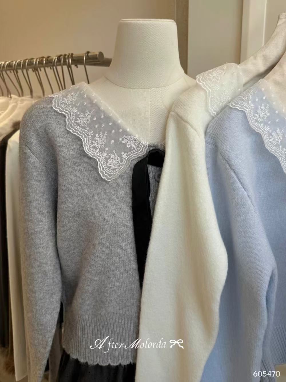 ANGE東大門㊣實拍女士新款休閑推薦時尚人氣職業熱賣針織衫ANGE針織衫