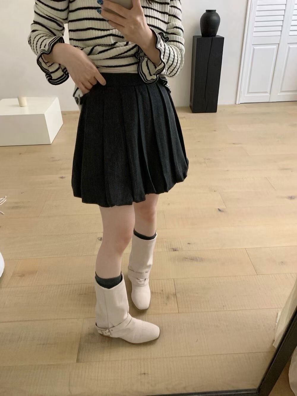 ANGE東大門㊣直郵女裝新款熱賣人氣推薦25秋冬真品職業短裙ANGE短裙