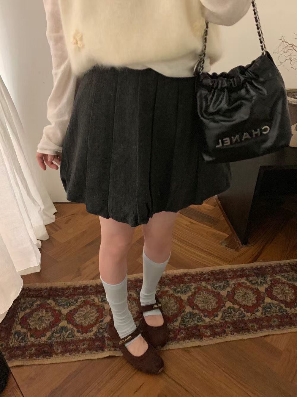 ANGE東大門㊣直郵女裝新款熱賣人氣推薦25秋冬真品職業短裙ANGE短裙