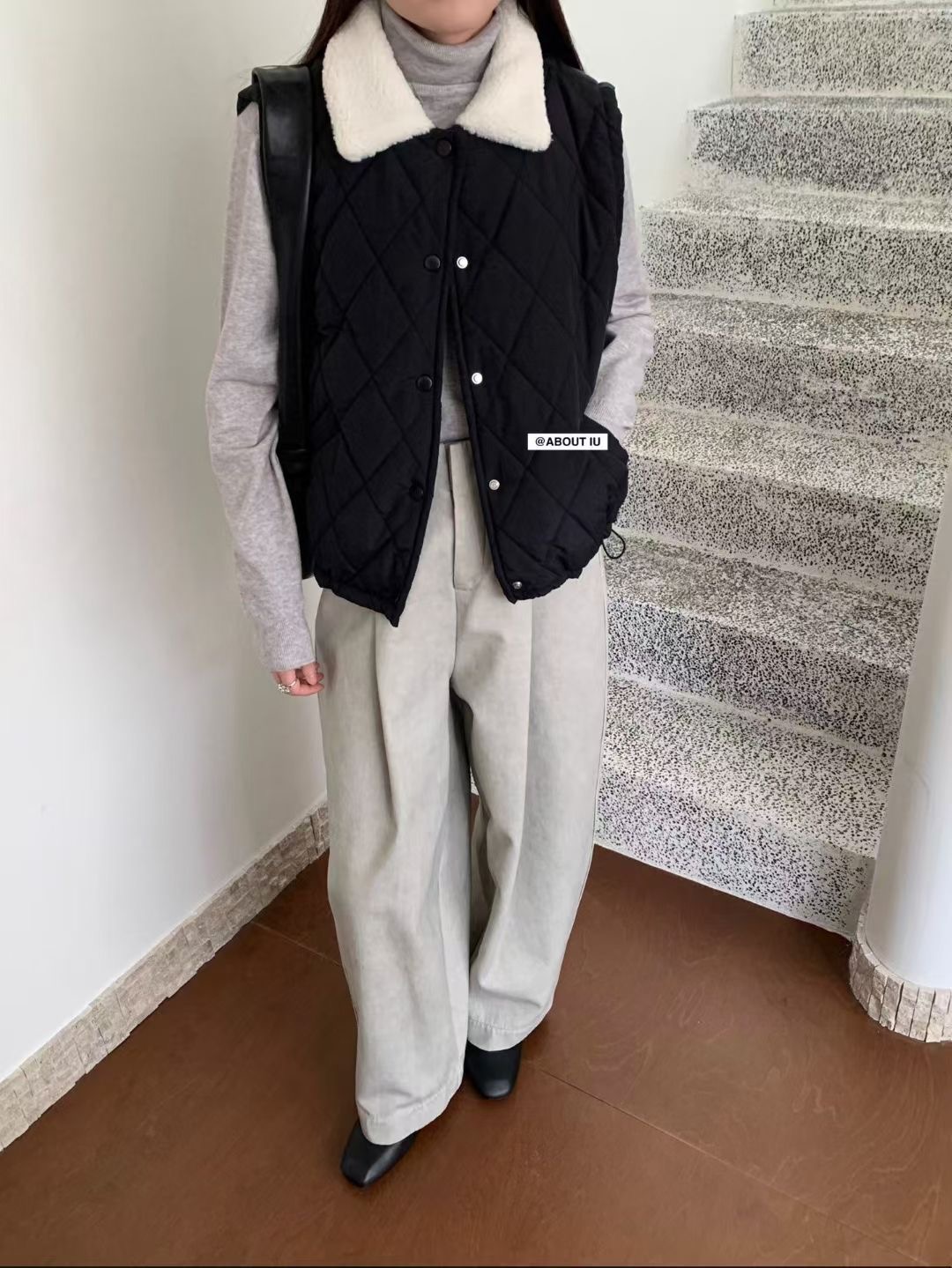 ANGE東大門㊣直郵女裝新款休閑熱賣時尚職業推薦馬甲不含內搭ANGE馬甲圖色3