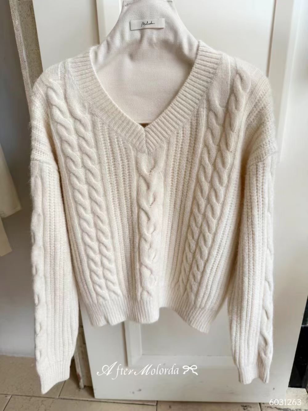 ANGE東大門㊣直郵女裝新款25秋冬人氣真品職業時尚休閑毛衣ANGE毛衣圖色3