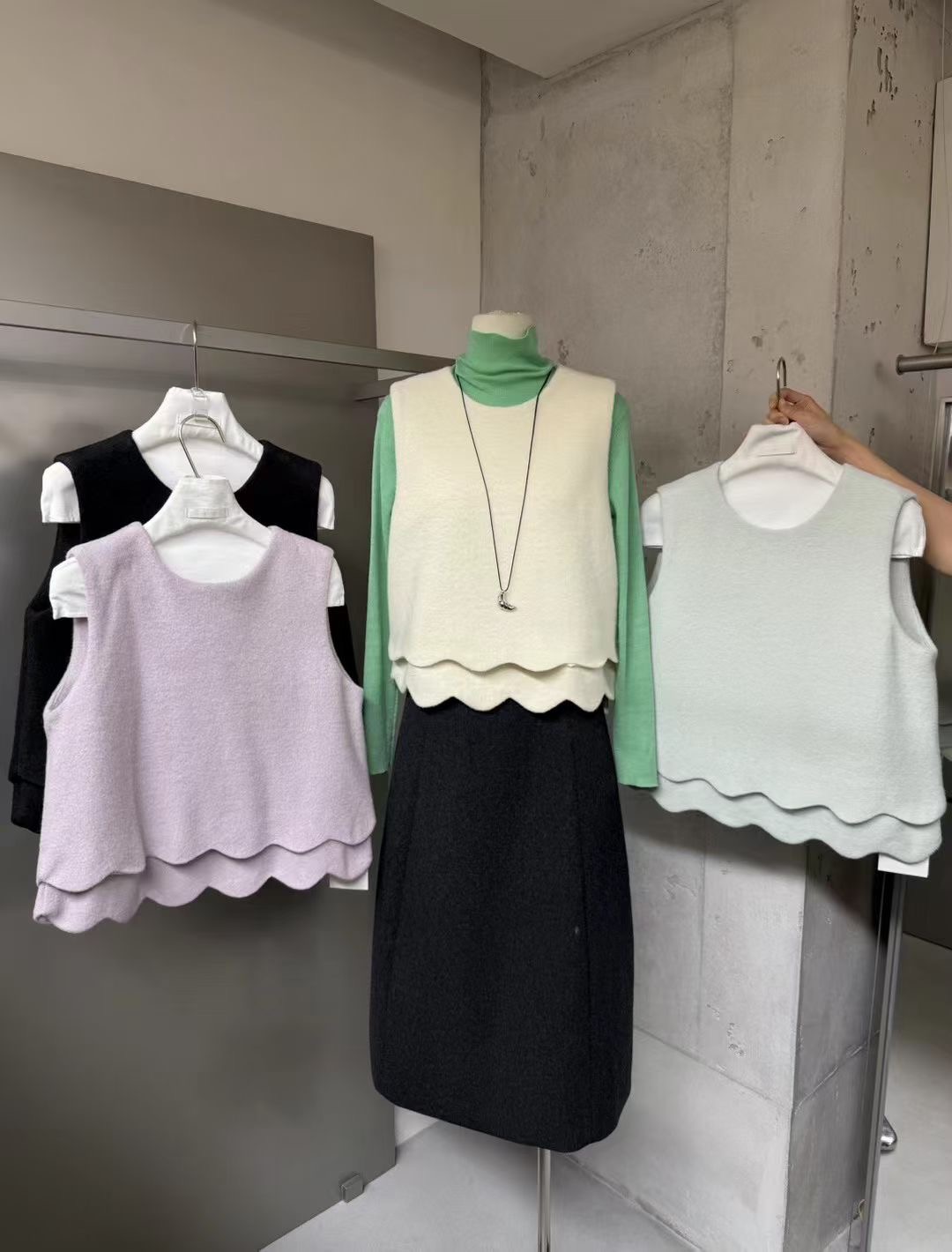 ANGE韓國直郵㊣女士新品休閑真品時尚吊帶背心不含內搭柔軟ANGE吊帶/背心