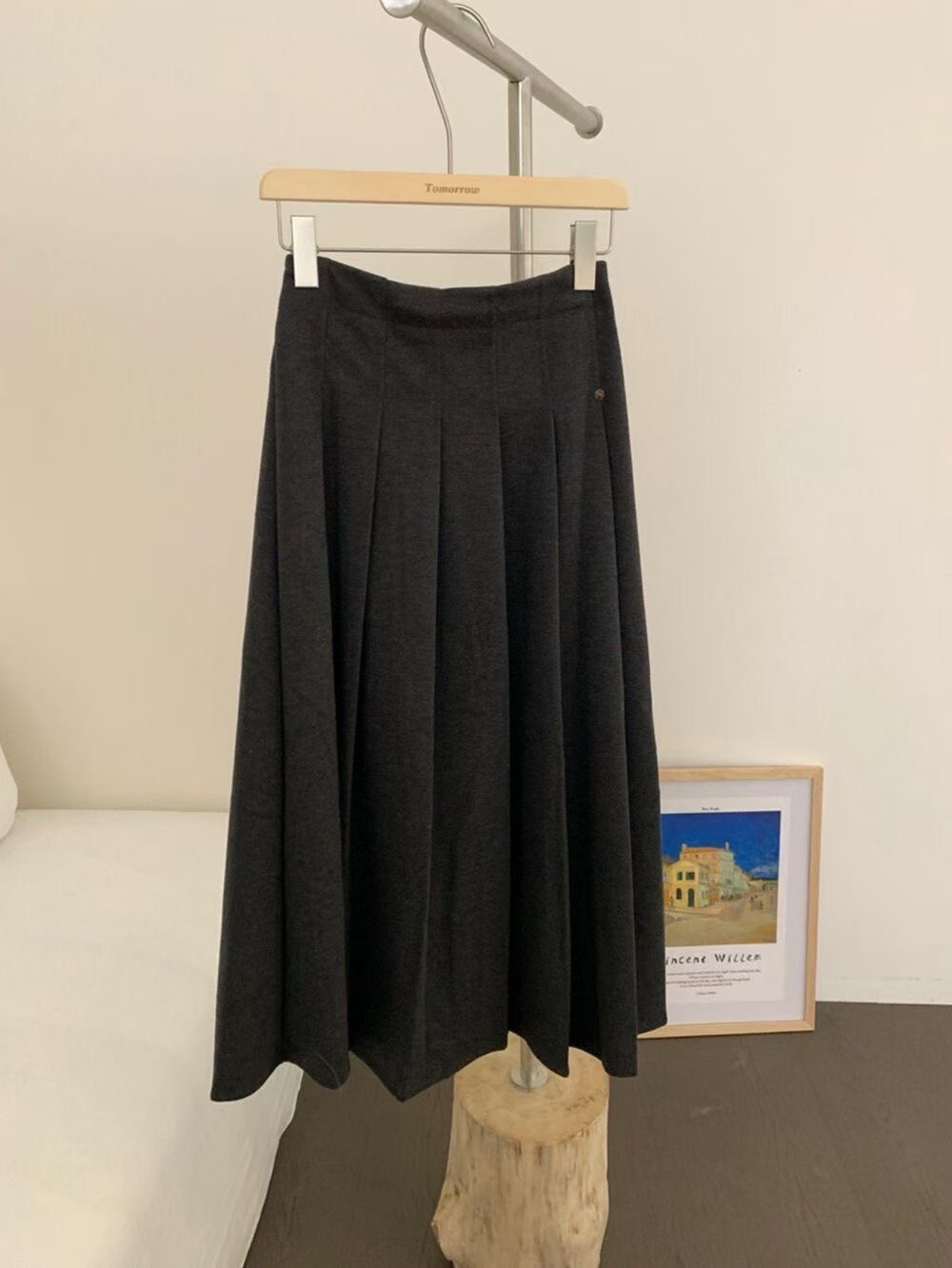 ANGE東大門㊣直郵女裝新品25秋冬推薦職業休閑真品時尚長裙ANGE長裙