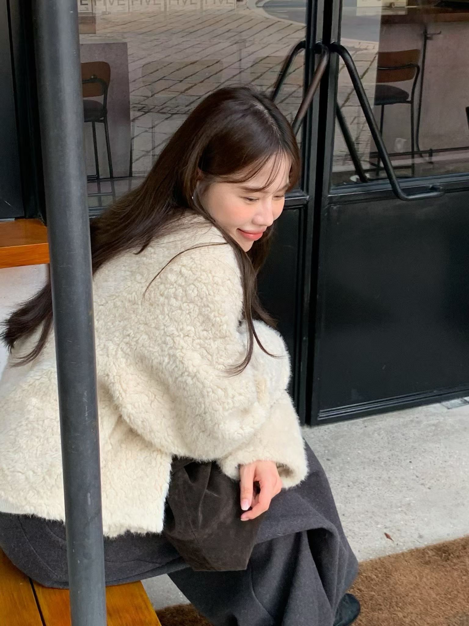 ANGE東大門㊣實拍女士新款熱賣職業人氣推薦休閑25秋冬夾克ANGE夾克