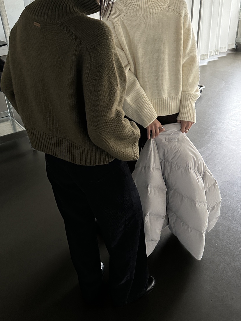 MOVENNE東大門㊣實拍女裝新品人氣真品熱賣25秋冬職業針織衫MOVENNE針織衫