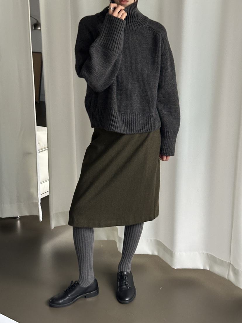 MOVENNE東大門㊣實拍女裝新品人氣真品熱賣25秋冬職業針織衫MOVENNE針織衫