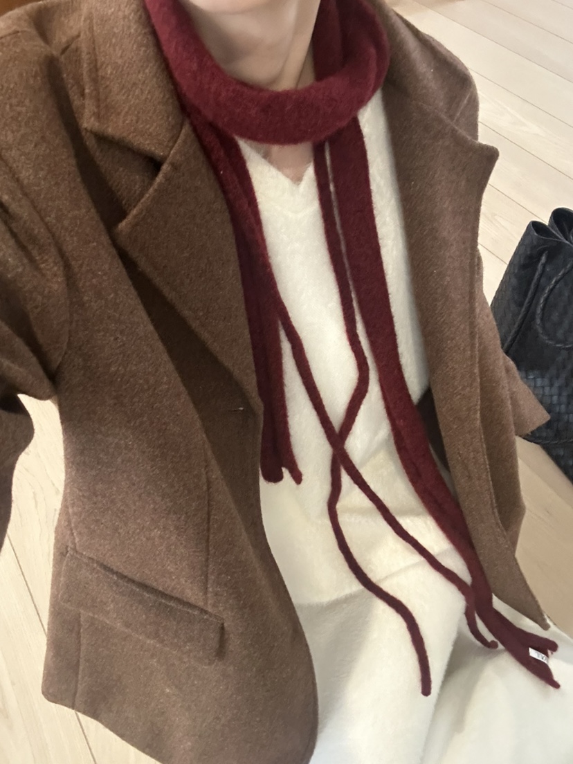 ME MO東大門㊣直郵女士新款時尚25秋冬人氣熱賣夾克羊毛羅紋ME MO夾克