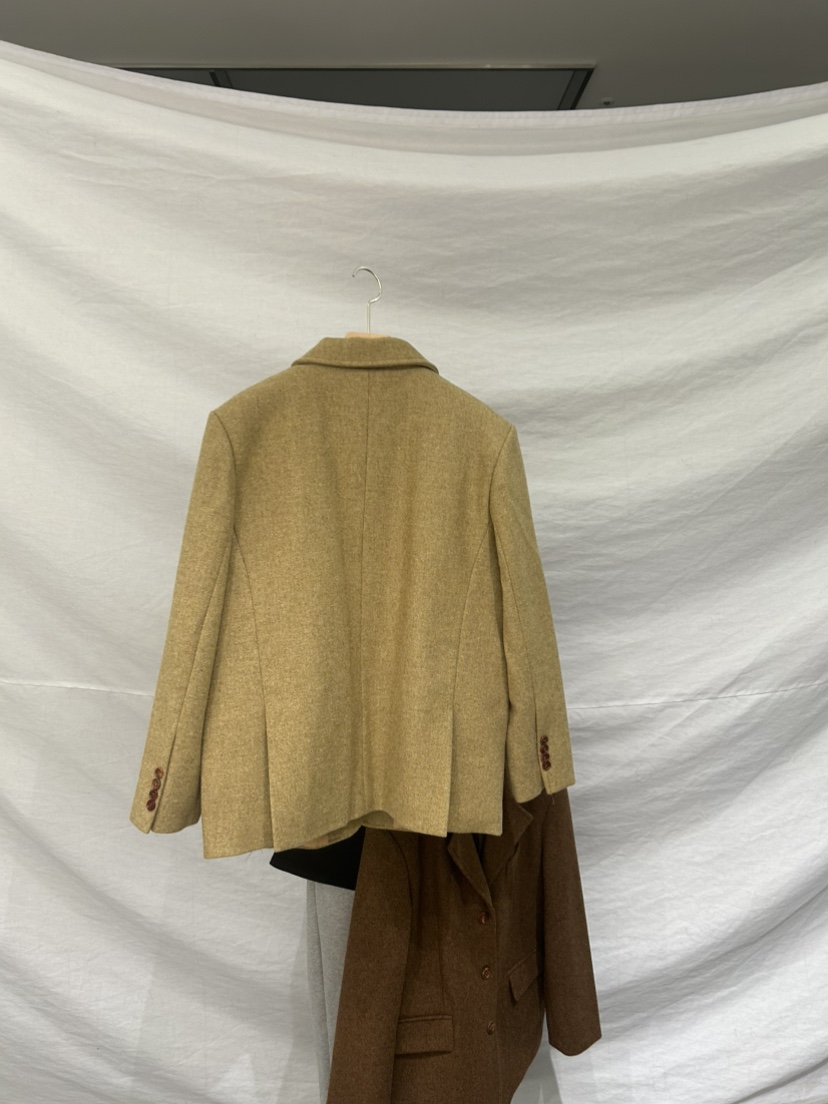 ME MO東大門㊣直郵女士新款時尚25秋冬人氣熱賣夾克羊毛羅紋ME MO夾克