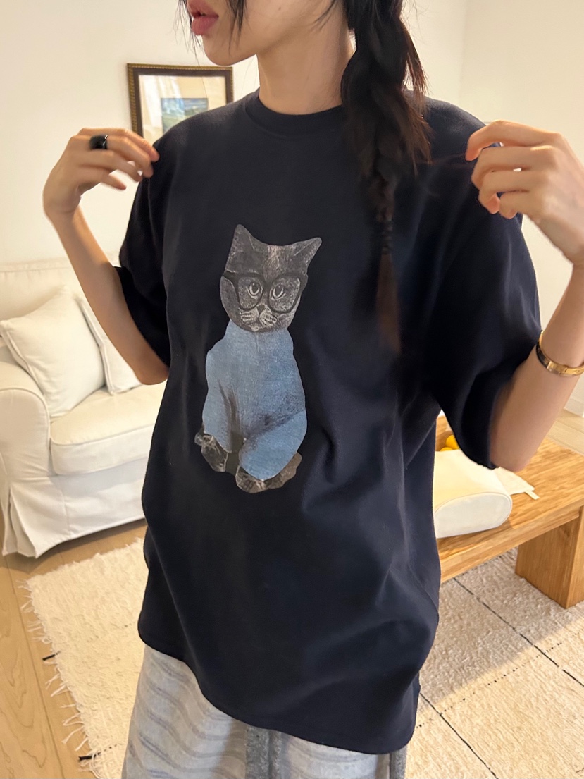 ME MO東大門㊣實拍女裝新品職業人氣時尚推薦25秋冬熱賣T恤ME MOT恤圖色1