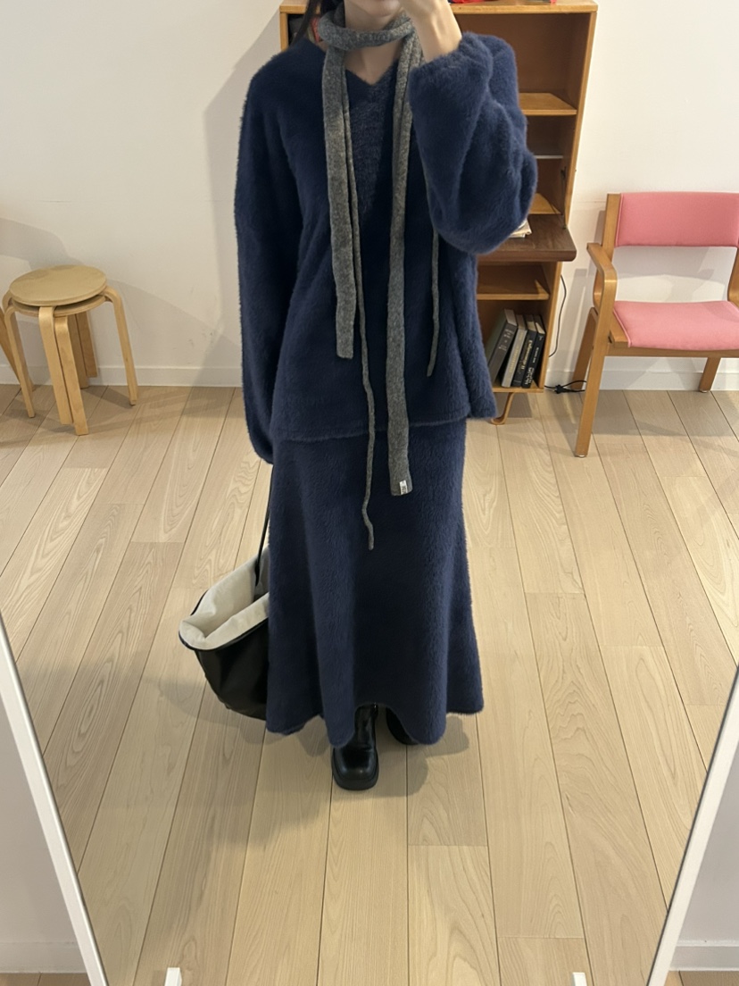 ME MO東大門㊣直郵女裝新品25秋冬人氣真品熱賣休閑職業長裙ME MO長裙