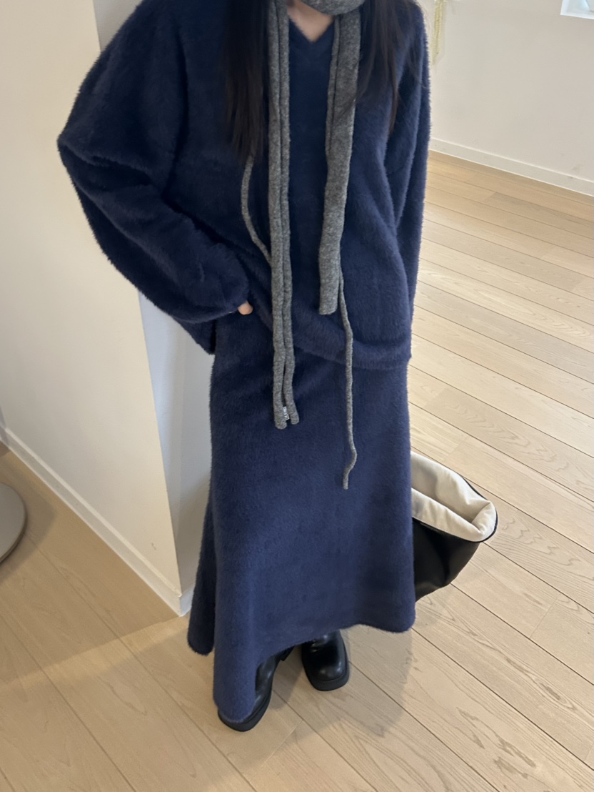 ME MO東大門㊣直郵女裝新品25秋冬人氣真品熱賣休閑職業長裙ME MO長裙