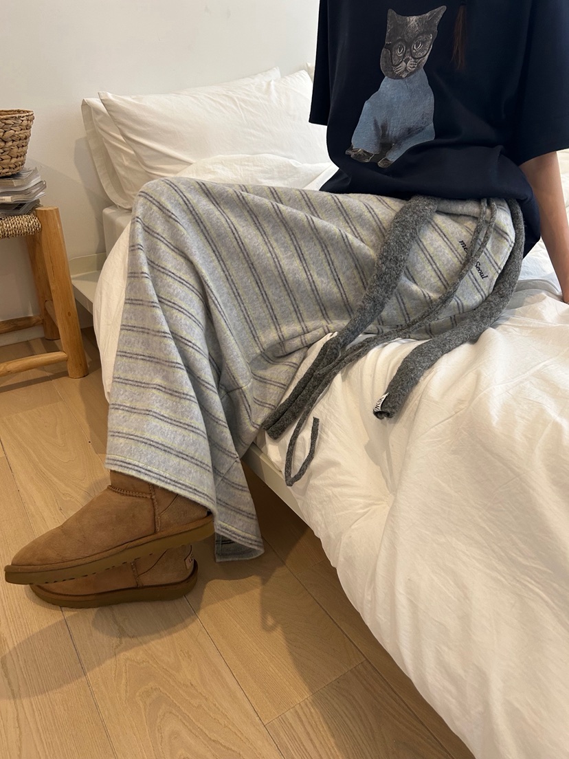 ME MO韓國代購㊣女士新品25秋冬職業休閑時尚推薦熱賣長裙ME MO長裙