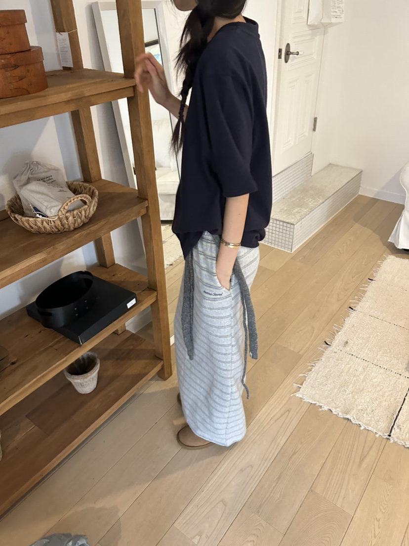 ME MO韓國代購㊣女士新品25秋冬職業休閑時尚推薦熱賣長裙ME MO長裙