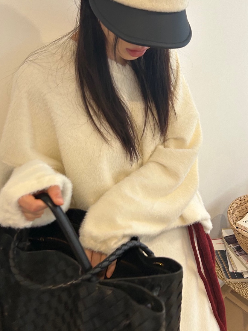 ME MO韓國直郵㊣女士新品人氣休閑熱賣25秋冬針織衫不含圍巾ME MO針織衫