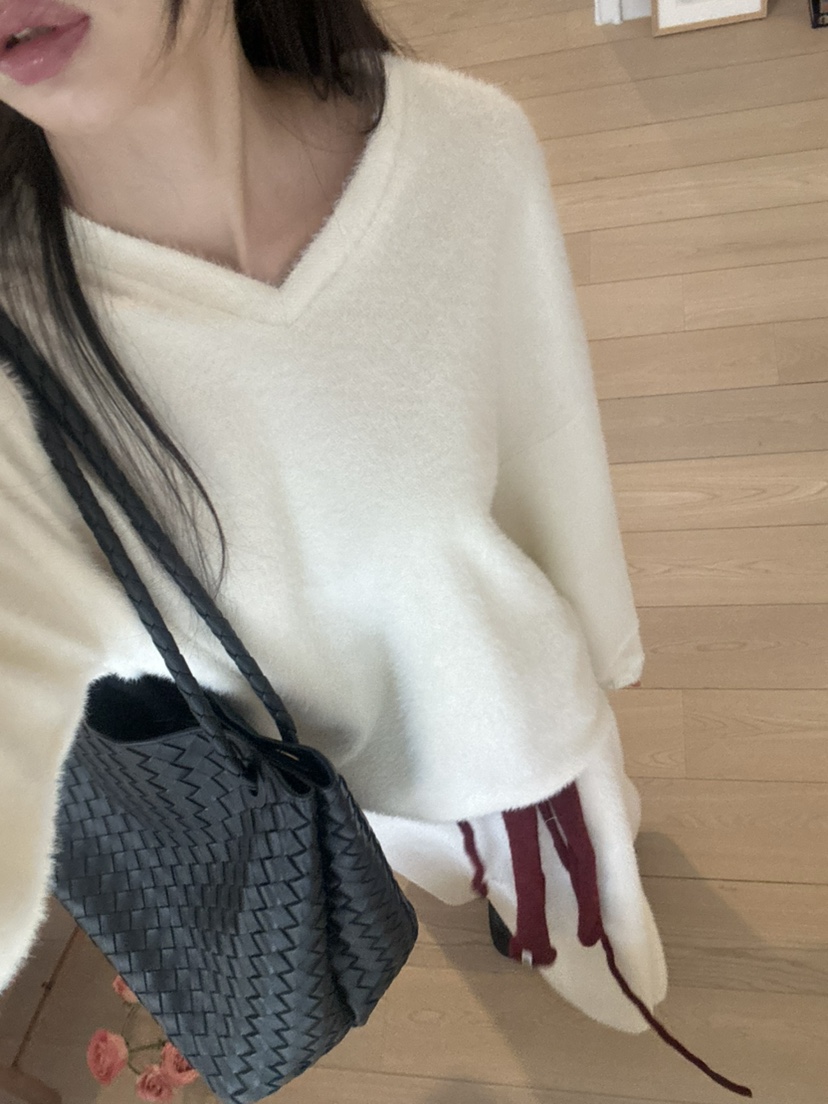 ME MO韓國直郵㊣女士新品人氣休閑熱賣25秋冬針織衫不含圍巾ME MO針織衫