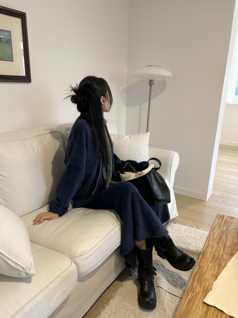 ME MO韓國直郵㊣女士新品人氣休閑熱賣25秋冬針織衫不含圍巾ME MO針織衫