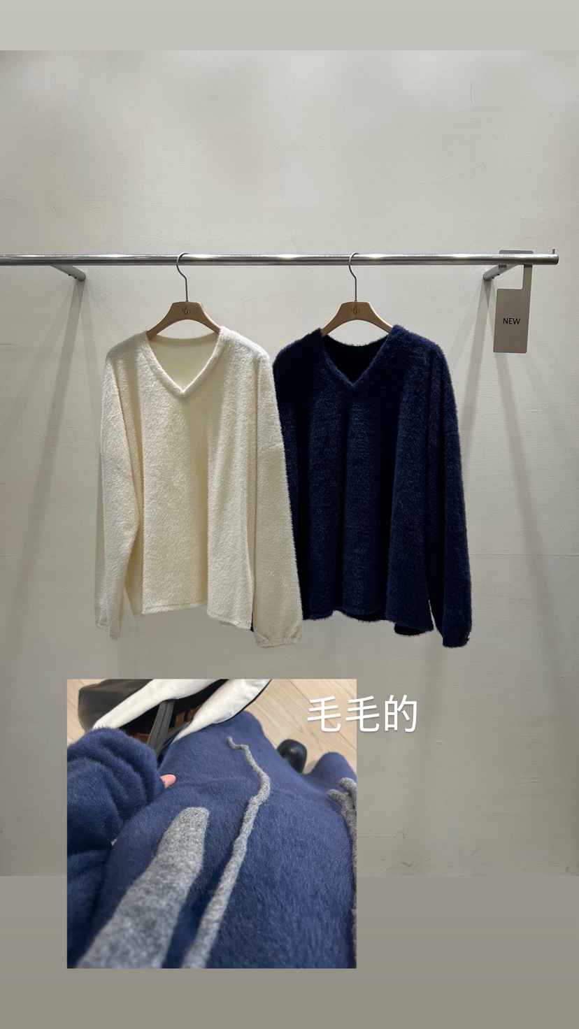 ME MO韓國直郵㊣女士新品人氣休閑熱賣25秋冬針織衫不含圍巾ME MO針織衫