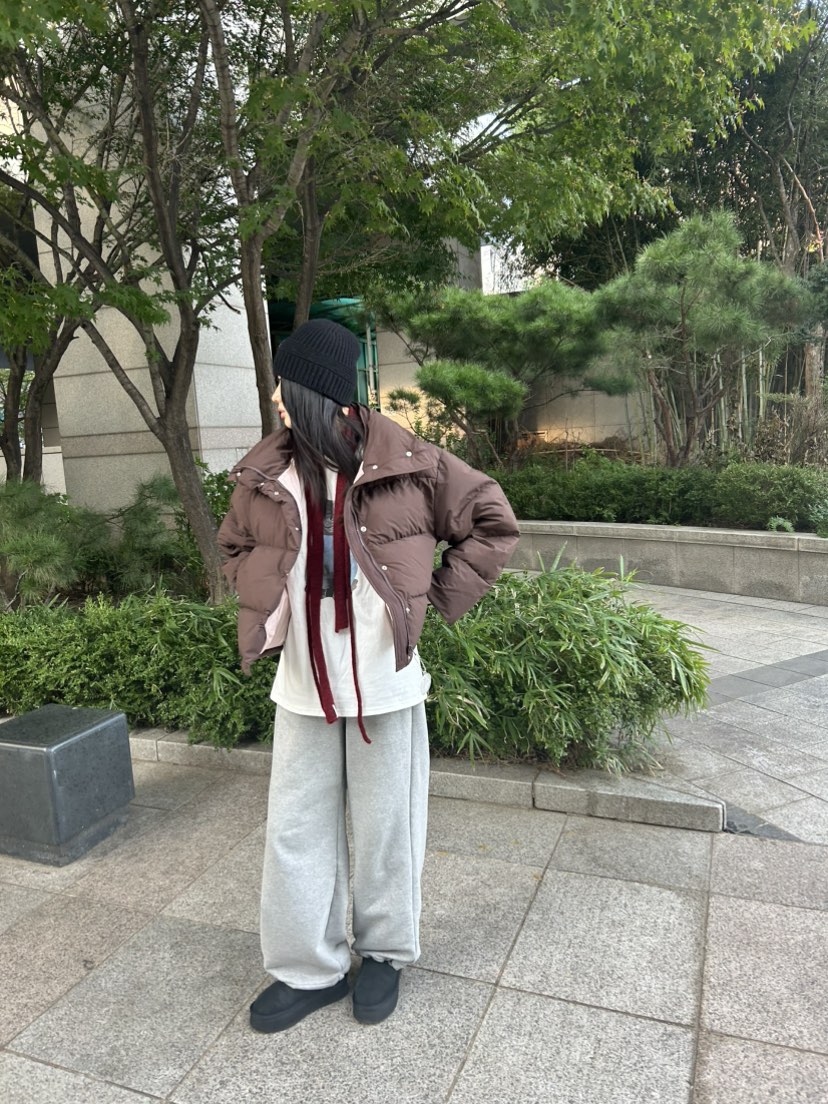 ME MO東大門㊣直郵女裝新款職業時尚25秋冬休閑短款羽絨服ME MO短款羽絨服