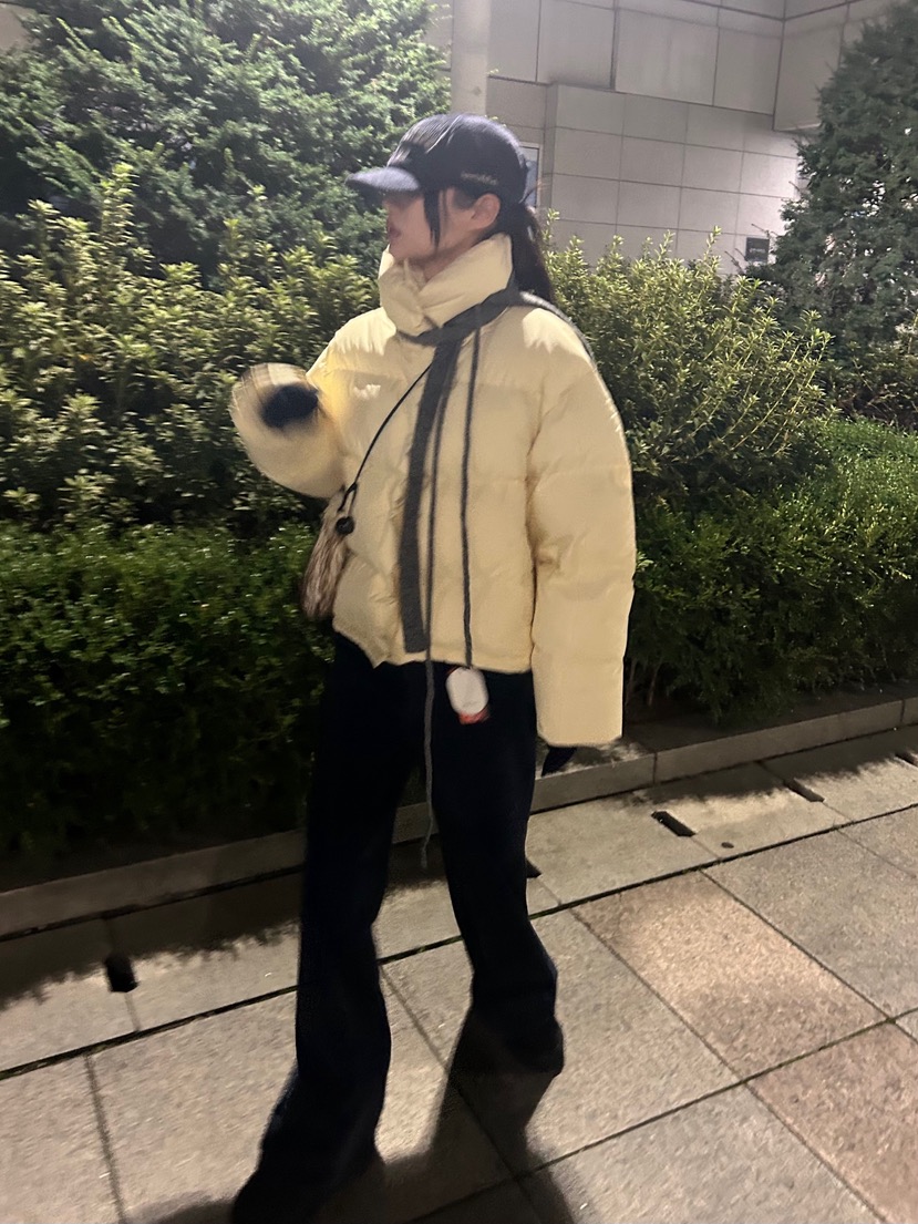 ME MO東大門㊣直郵女裝新款職業時尚25秋冬休閑短款羽絨服ME MO短款羽絨服