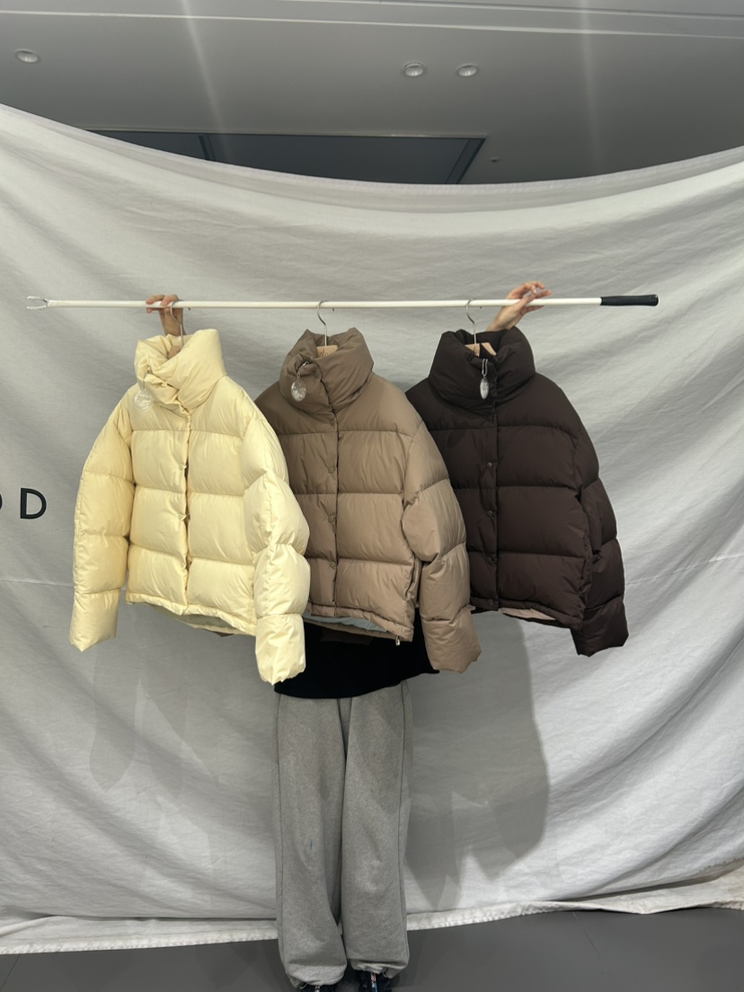 ME MO東大門㊣直郵女裝新款職業時尚25秋冬休閑短款羽絨服ME MO短款羽絨服