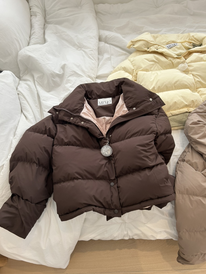 ME MO東大門㊣直郵女裝新款職業時尚25秋冬休閑短款羽絨服ME MO短款羽絨服