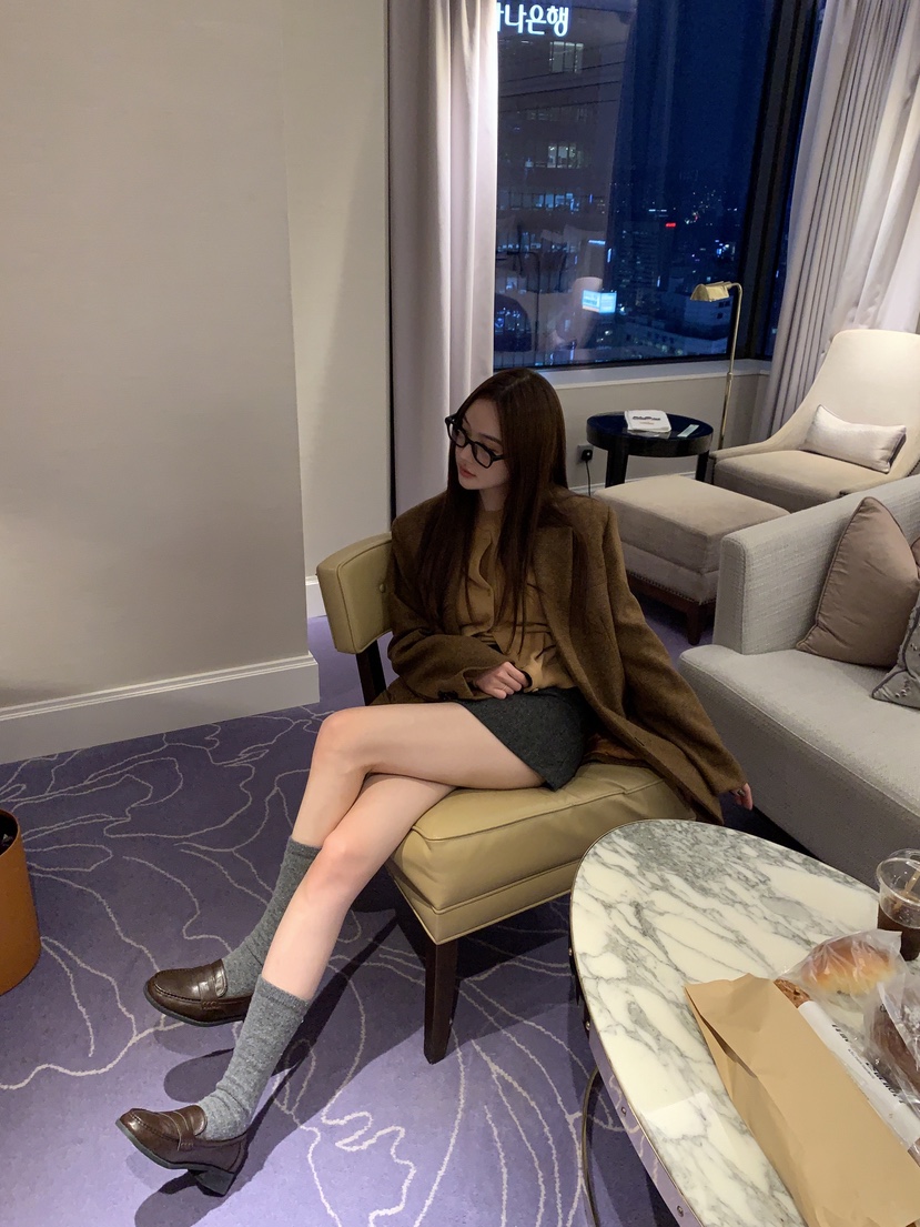 ME MO東大門㊣代購女士新品職業25秋冬時尚熱賣真品休閑夾克ME MO夾克