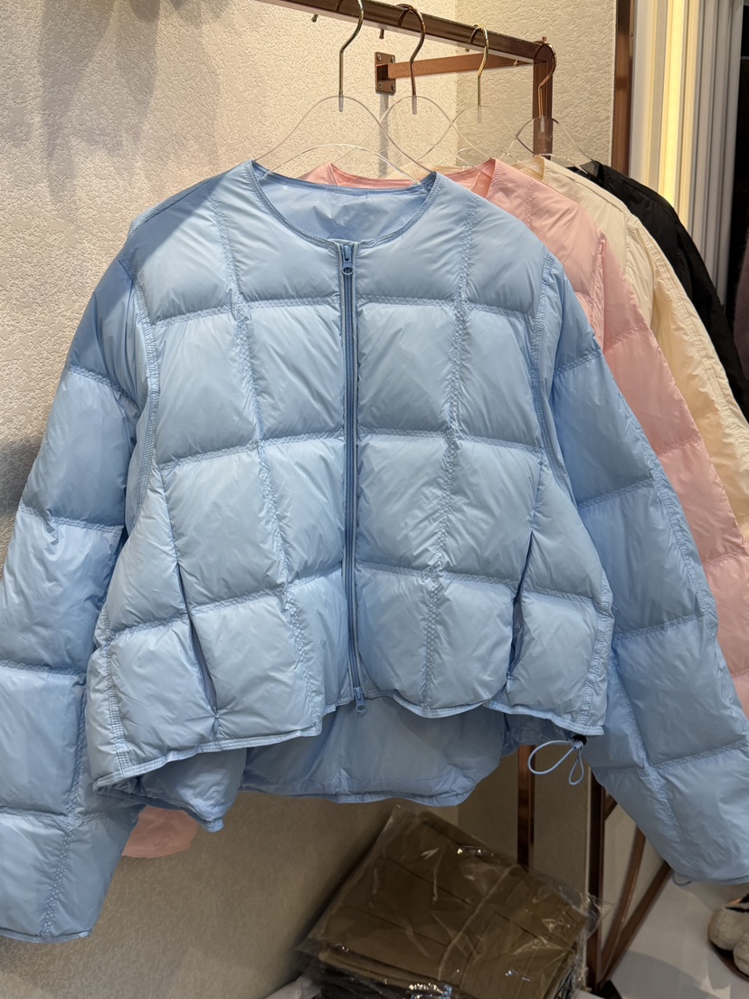 SYMBOL東大門㊣實拍女裝新品真品職業人氣25秋冬短款羽絨服鴨SYMBOL短款羽絨服圖色3