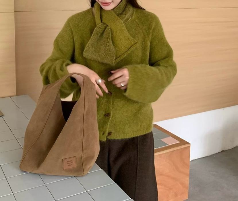 SYMBOL東大門㊣直郵女裝新款人氣休閑推薦套裝羊毛圍巾安哥拉SYMBOL套裝圖色1