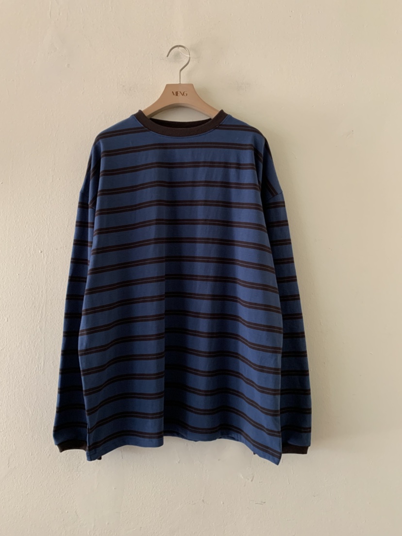 MENG東大門㊣代購女士新品25秋冬熱賣休閑時尚職業人氣長袖T恤MENG長袖T恤圖色1