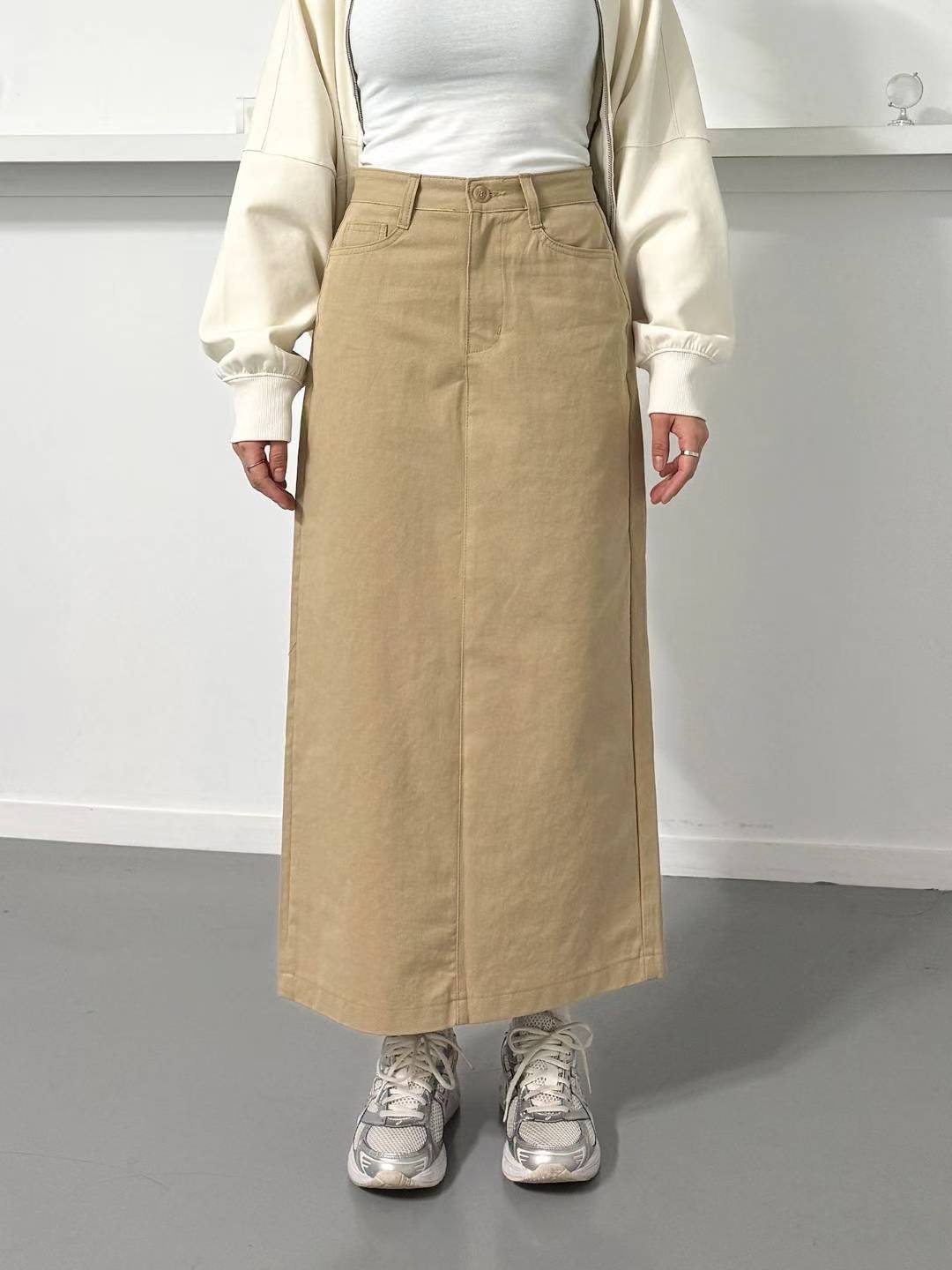 Theraw東大門㊣直郵女士新品休閑人氣25秋冬推薦時尚真品長裙Theraw長裙圖色1