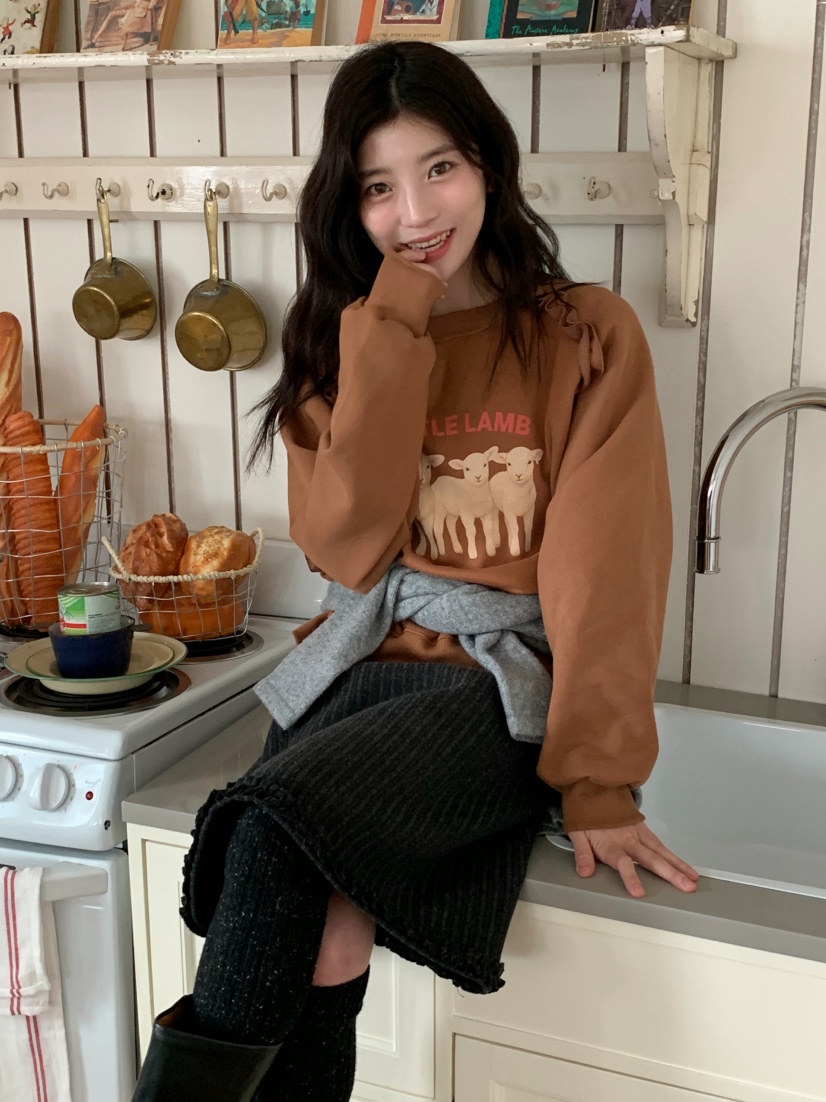 BEFORE SUNRISE東大門㊣代購女士新品休閑推薦時尚真品衛衣BEFORE SUNRISE衛衣