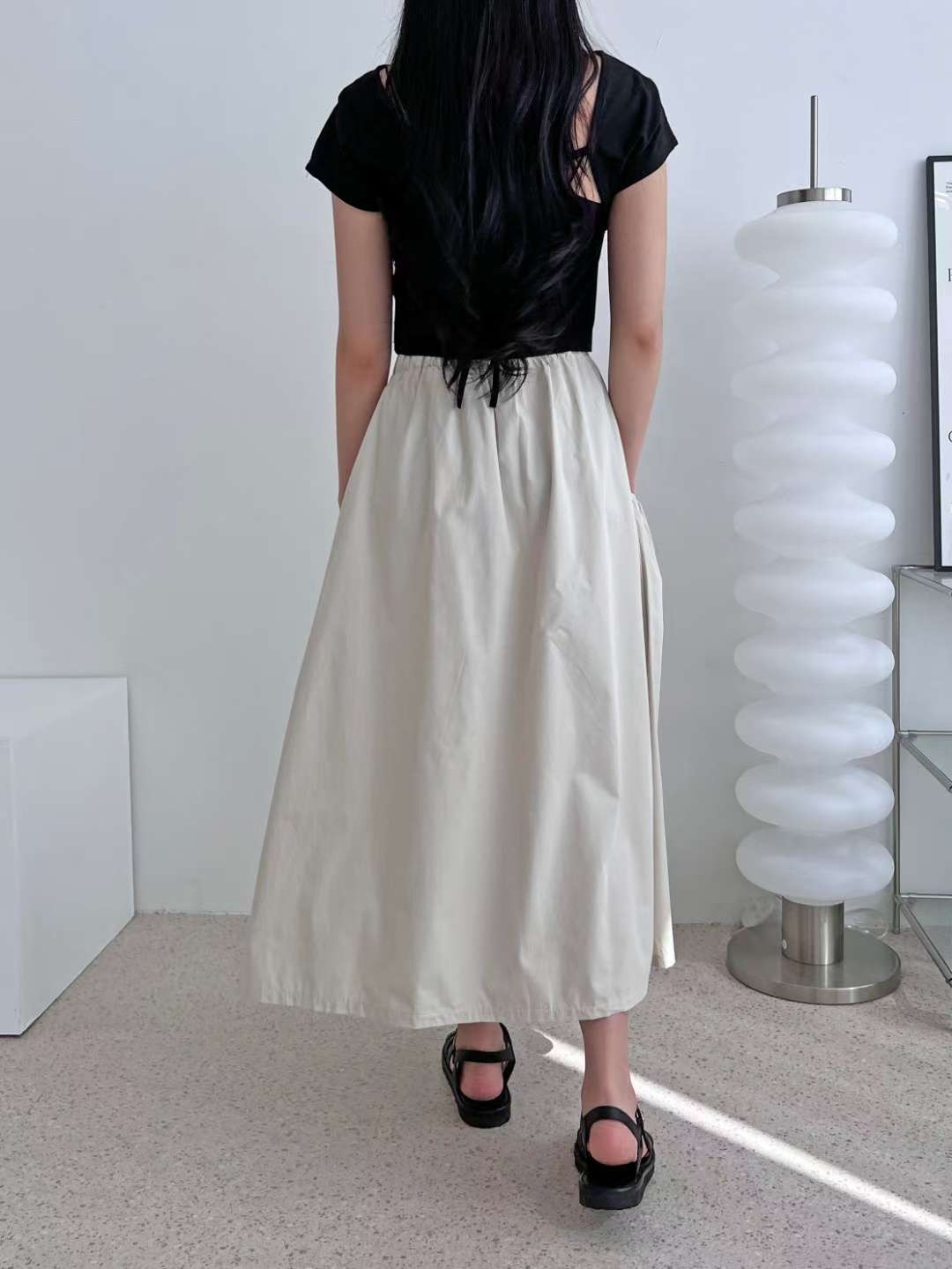 ALL IN-올인-T東大門㊣代購女士新款25秋冬時尚職業長裙ALL IN長裙