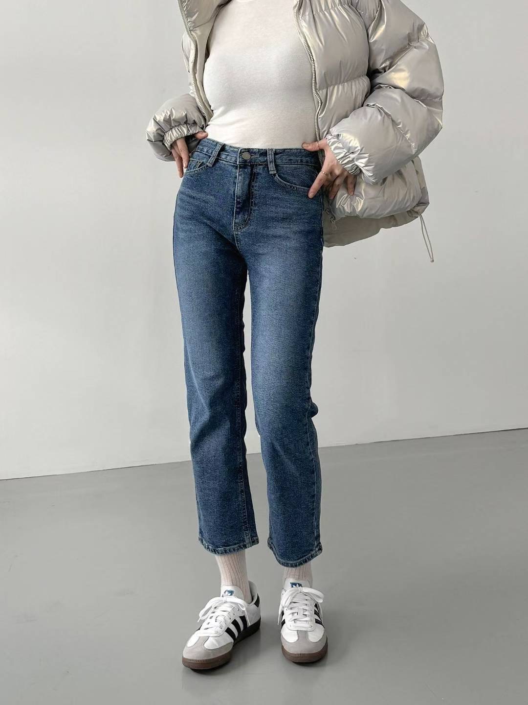 Theraw東大門㊣代購女裝新品休閑25秋冬熱賣人氣真品牛仔褲Theraw牛仔褲