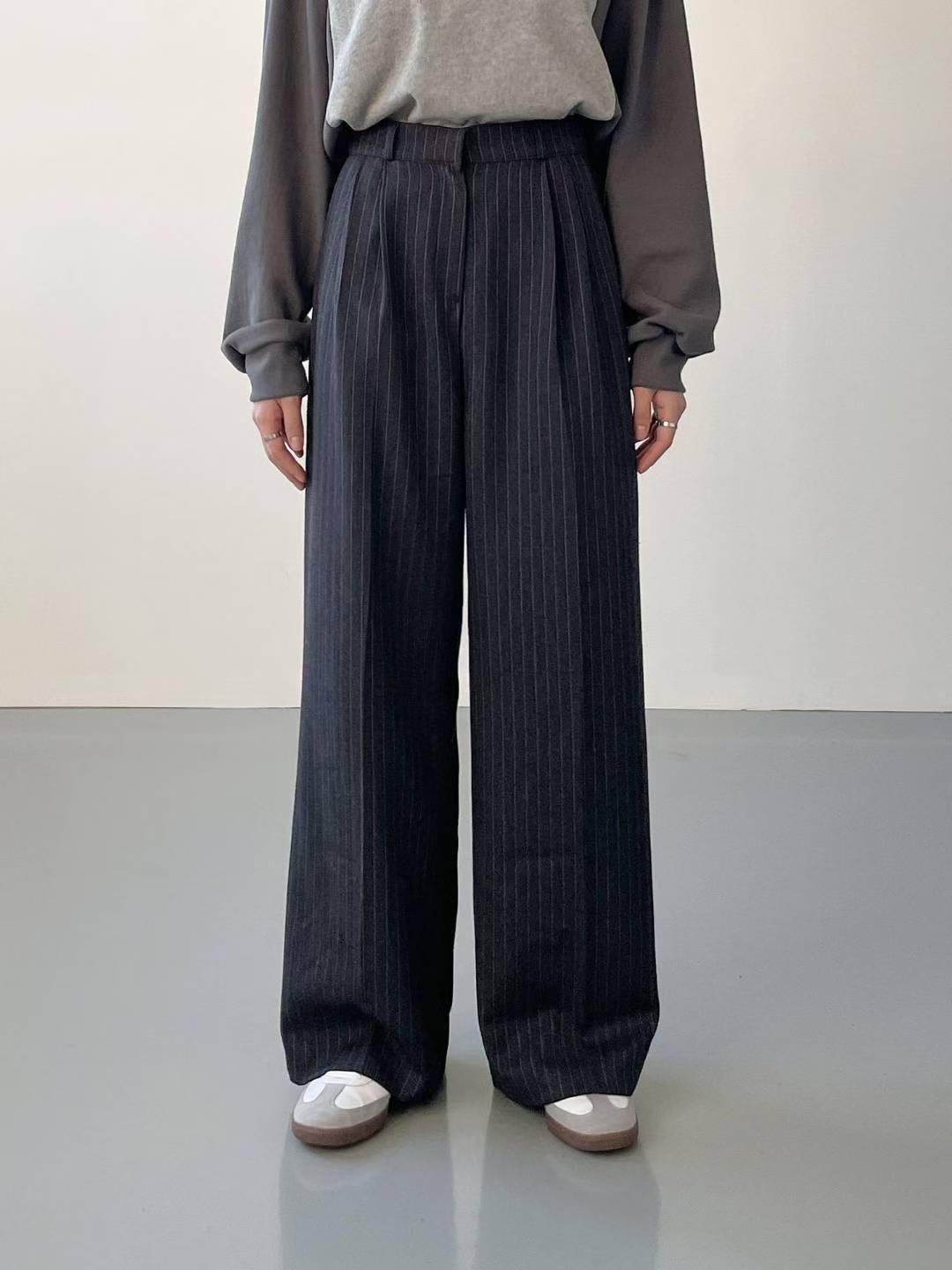 Theraw東大門㊣代購女士新款人氣休閑25秋冬職業熱賣休閑褲Theraw休閑褲圖色1