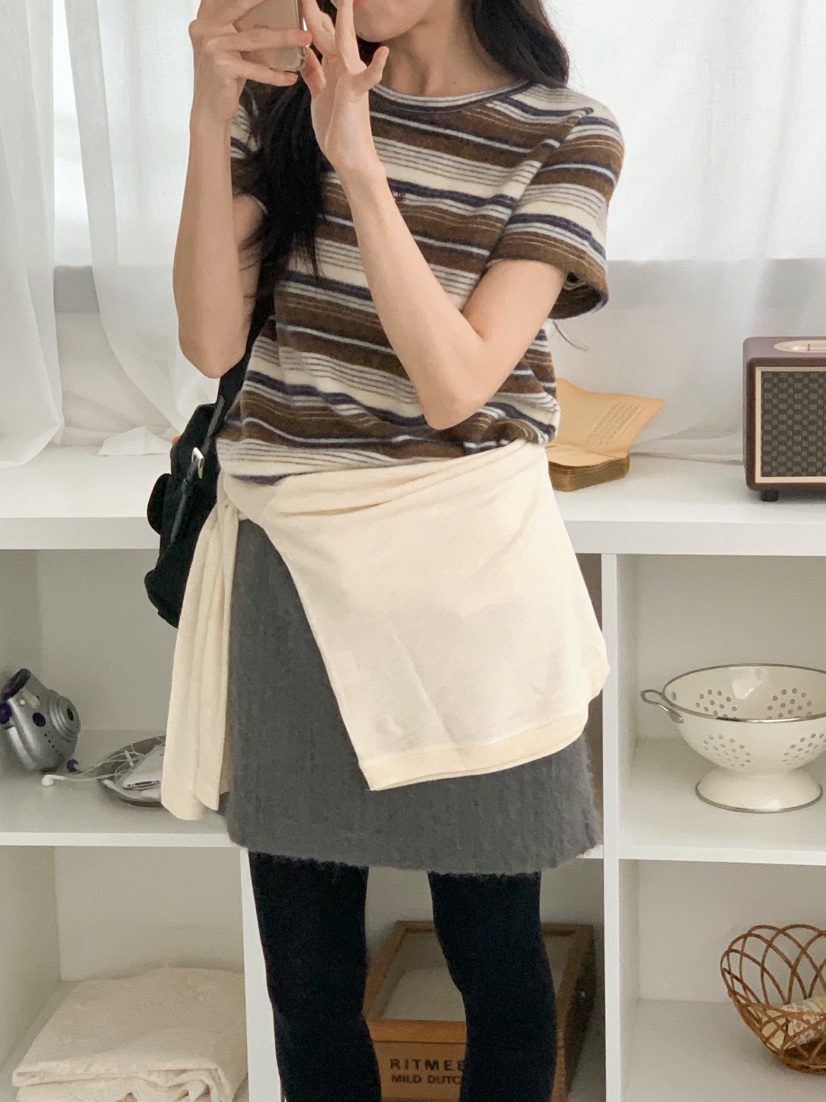 BEFORE SUNRISE東大門㊣直郵女裝新款職業人氣時尚短裙拉鏈BEFORE SUNRISE短裙