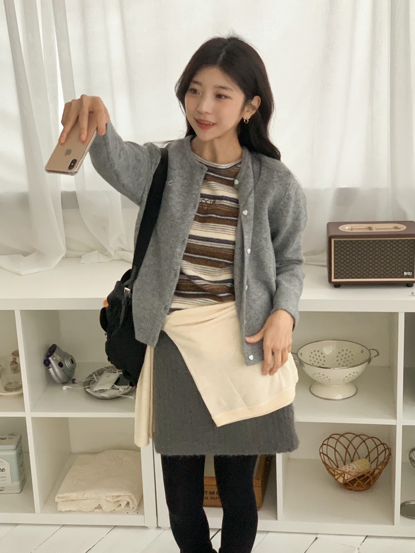 BEFORE SUNRISE東大門㊣直郵女裝新款職業人氣時尚短裙拉鏈BEFORE SUNRISE短裙