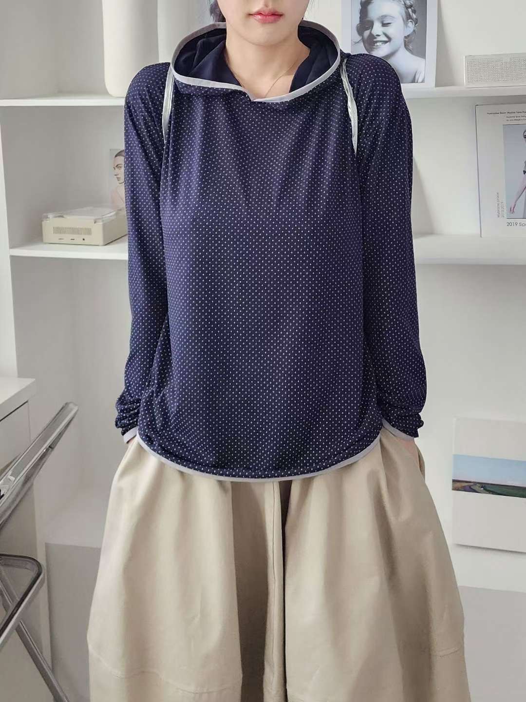 ALL IN-올인-T東大門㊣代購女士新品25秋冬真品職業長袖T恤ALL IN長袖T恤圖色2