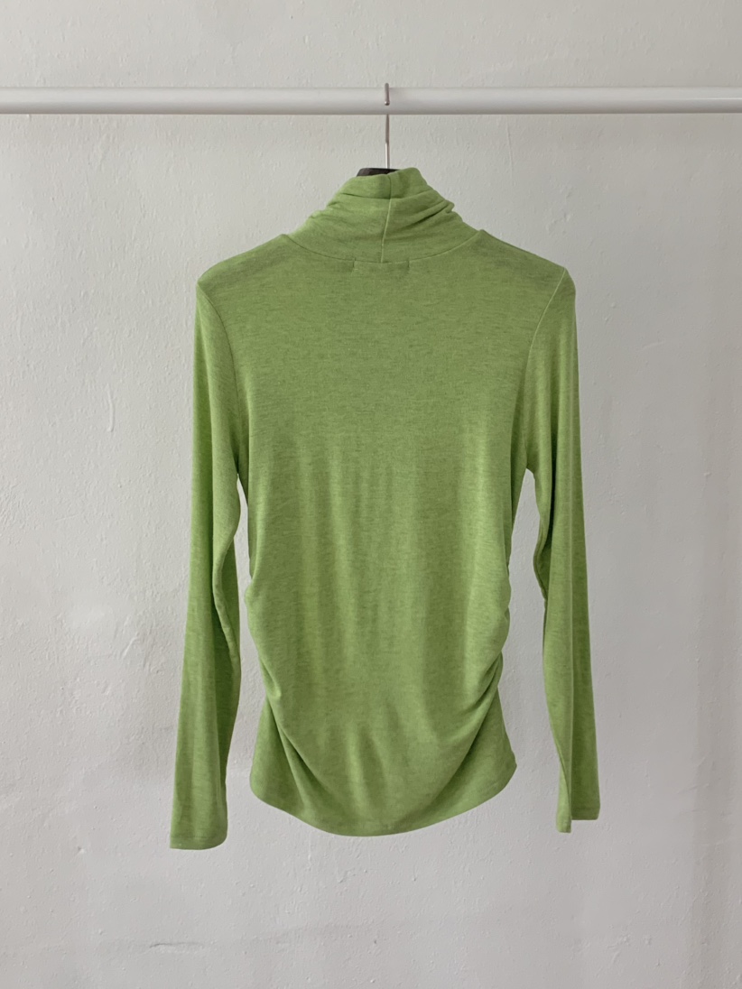 BEFORE SUNRISE東大門㊣實拍女裝新品人氣熱賣長袖T恤褶皺BEFORE SUNRISE長袖T恤