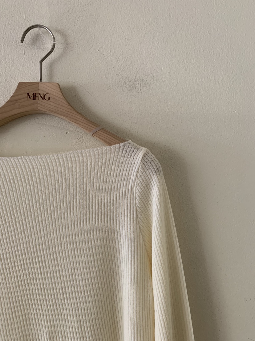 MENG東大門㊣直郵女士新品推薦熱賣真品25秋冬休閑長袖T恤羊毛MENG長袖T恤