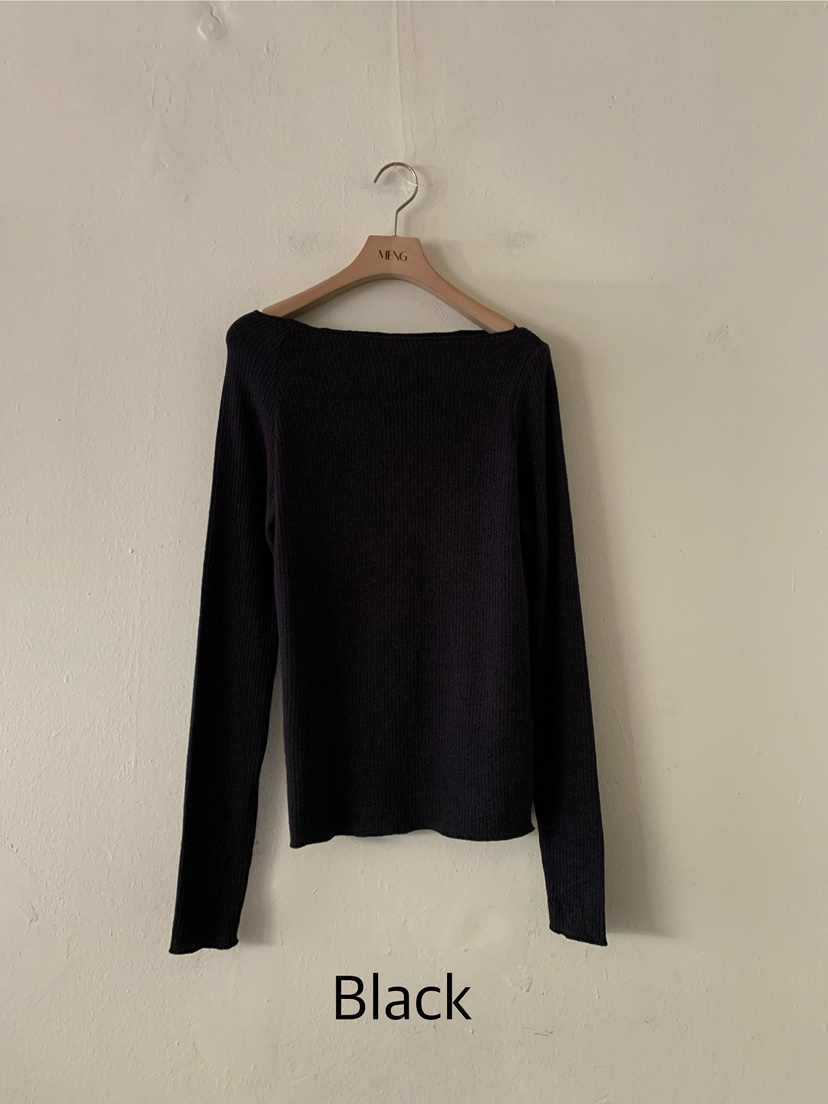 MENG東大門㊣直郵女士新品推薦熱賣真品25秋冬休閑長袖T恤羊毛MENG長袖T恤