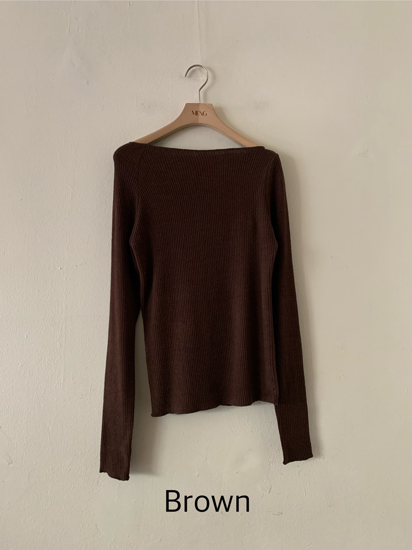 MENG東大門㊣直郵女士新品推薦熱賣真品25秋冬休閑長袖T恤羊毛MENG長袖T恤