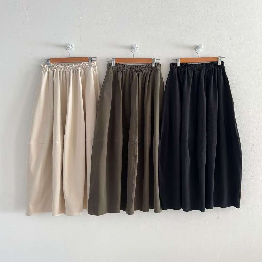 ALL IN-올인-T韓國直郵㊣女裝新品休閑熱賣25秋冬推薦長裙ALL IN長裙圖色2左二色