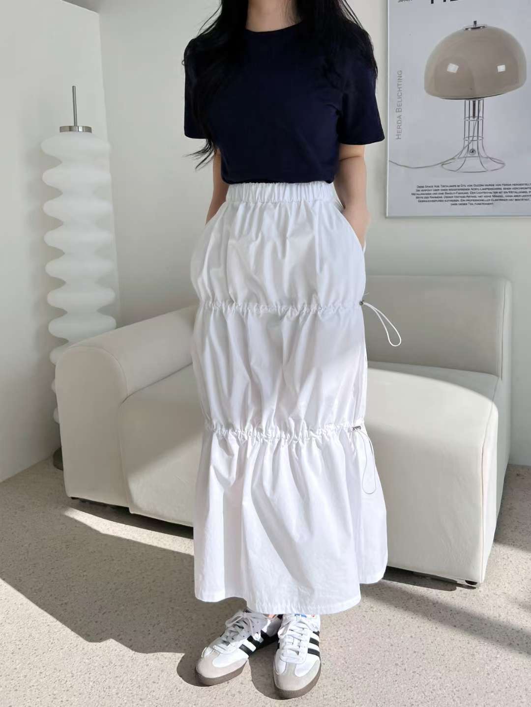 ALL IN-올인-T韓國代購㊣女裝新款休閑熱賣時尚25秋冬長裙ALL IN長裙