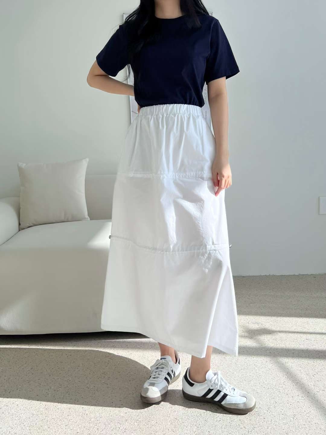 ALL IN-올인-T韓國代購㊣女裝新款休閑熱賣時尚25秋冬長裙ALL IN長裙圖色1