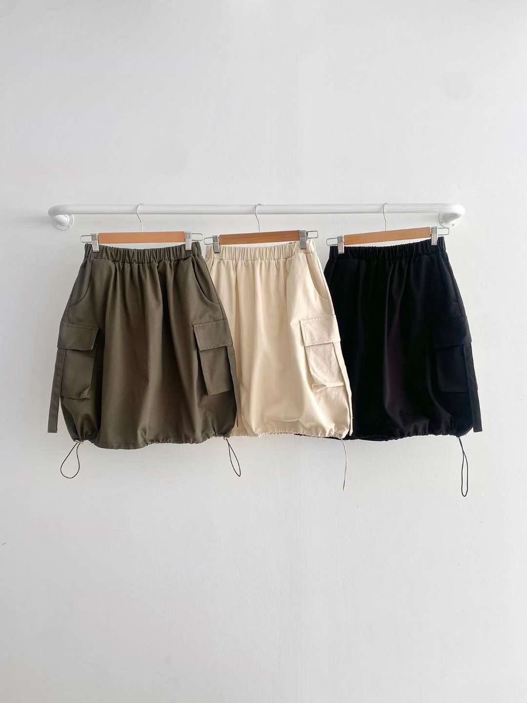 ALL IN-올인-T東大門㊣直郵女裝新品時尚真品半身裙中短裙ALL IN半身裙/中短裙圖色2左二色