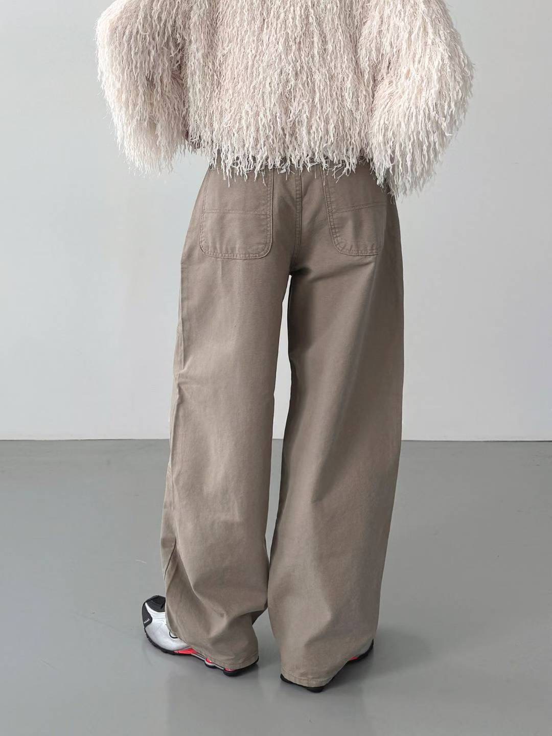 Theraw韓國代購㊣女士新品熱賣職業25秋冬推薦時尚真品牛仔褲Theraw牛仔褲