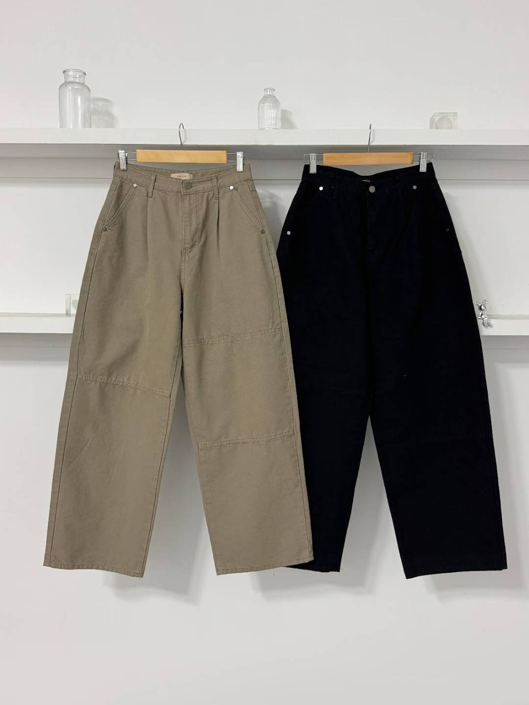 Theraw韓國代購㊣女士新品熱賣職業25秋冬推薦時尚真品牛仔褲Theraw牛仔褲圖色2左二色