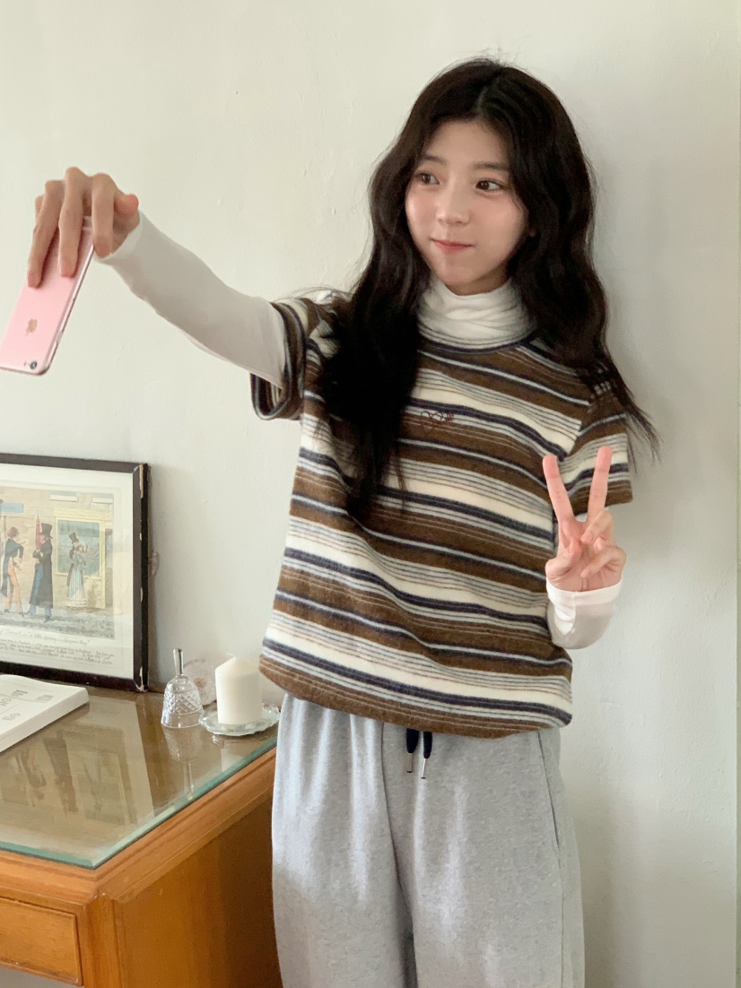 BEFORE SUNRISE東大門㊣代購女裝新品人氣休閑真品T恤柔軟BEFORE SUNRISET恤